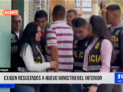 Lambayeque: exigen resultados a nuevo ministro del Interior