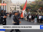 Lambayeque: proponen restituir el servicio militar obligatorio