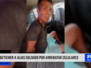 Lima: detienen a alias “Soldado” por arrebatar celulares