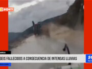 Cajamarca: seis fallecidos a consecuencia de intensas lluvias