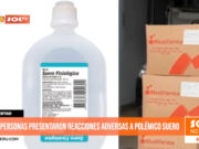 La Libertad: tres personas presentaron reacciones adversas a polémico suero