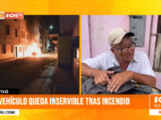 Trujillo: vehículo quedó totalmente calcinado tras incendio