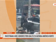 La Libertad: investigan a dos hombres por asalto en avenida América Norte