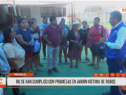 La Esperanza: no se han cumplido promesas en jardín víctima de robos