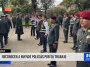 Cajamarca: reconocen a buenos policías por su trabajo