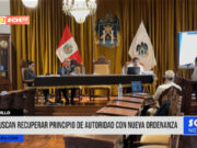 Trujillo: buscan recuperar principio de autoridad con nueva ordenanza