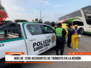 Lambayeque: más de 1200 accidentes de tránsito en lo que va del año 2025