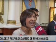 Chiclayo: alcaldesa respalda cambio de funcionarios