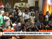 Trujillo: audiencia pública para evitar contaminación de mar y totorales