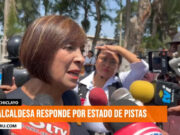 Chiclayo: alcaldesa responde por reclamos y defiende plan de recapeo de pistas