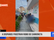 Trujillo: a disparos frustran robo de camioneta
