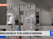 Lambayeque: inmovilizan más de 70 mil sueros de Medifarma