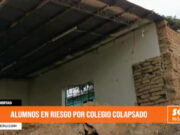 La Libertad: alumnos en riesgo por colegio colapsado
