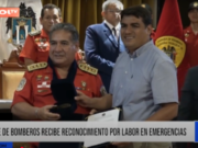 Trujillo: comandante de bomberos recibe reconocimiento por labor en emergencias