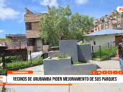Cajamarca: vecinos de Urubamba piden mejoramiento de sus parques
