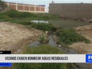 Trujillo: vecinos exigen bombear aguas residuales