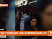 Lambayeque: intervienen bus con 60 extranjeros indocumentados