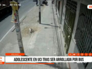 Chiclayo: adolescente en UCI tras ser arrollada por bus necesita ayuda urgente