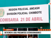 Chimbote: dos extorsionadores atacaron con explosivo casa de empresarios