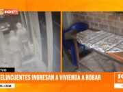 Trujillo: delincuentes roban televisor y equipo de sonido en vivienda en Moche