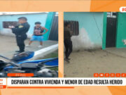 Trujillo: balean menor de 14 años en El Porvenir