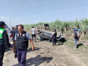 Ascope: cinco heridos tras accidente de tránsito en vía de ingreso a Cartavio
