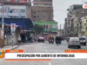 Chiclayo: preocupación por aumento de informalidad