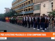 Lambayeque: general pide a efectivos policiales a estar comprometidos