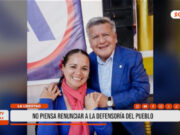 La Libertad: María del Carmen no piensa renunciar a la Defensoría del Pueblo