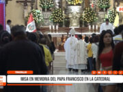 Trujillo: misa en memoria del papa Francisco en la Catedral
