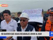 Trujillo: pescadores no quieren que aguas residuales vayan al mar