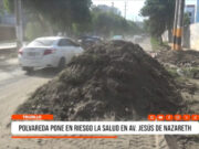 Trujillo: polvareda pone en riesgo la salud en Av. Jesús de Nazareth