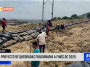 La Libertad: proyecto de quebradas funcionaria a fines de 2025