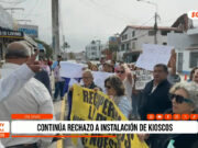 Huanchaco: continúa rechazo a instalación de kioskos