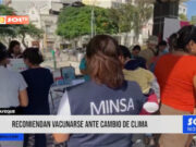 Lambayeque: recomiendan vacunarse ante cambio de clima