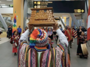 Nacional: restos simbólicos de Fernando Túpac Amaru llegaron a Cusco