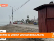 Trujillo: vecinos en Huanchaco no quieren quioscos en balneario