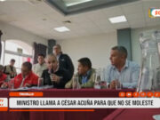 La Libertad: ministro llama a César Acuña para que no se moleste