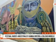 Artistas transforman colegio Modelo de Trujillo con murales culturales de impacto visual