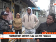 Trujillo: trabajadores obreros de Huanchaco paralizan por 24 horas