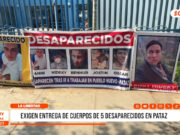 La Libertad: exigen entrega de cuerpos de cinco desaparecidos en Pataz
