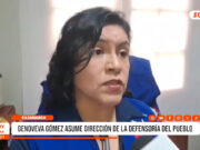 Cajamarca: Genoveva Gómez Vargas asume dirección de la Defensoría del Pueblo