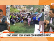 Pataz: Mesa de diálogo se rompe en medio de tensión con ministros
