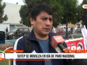 Trujillo: Sutep se moviliza en día de paro nacional