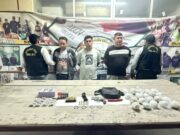 Virú: Capturan a tres sujetos acusados de extorsión y posesión de drogas