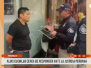 Alias ‘Cuchillo’, cerca de responder ante la justicia peruana