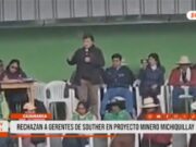 Cajamarca: rechazan a gerentes de Southern en proyecto minero Michiquillay