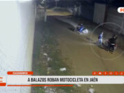 Cajamarca: a balazos roban motocicleta en Jaén