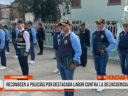 Cajamarca: reconocen a policías por destacada labor contra la delincuencia