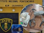 Cajamarca: agentes frustran ingreso de dron con sustancias ilícitas